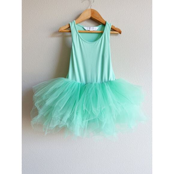 iloveplum Paloma Green B.A.E. Tutu Dress Size 8y